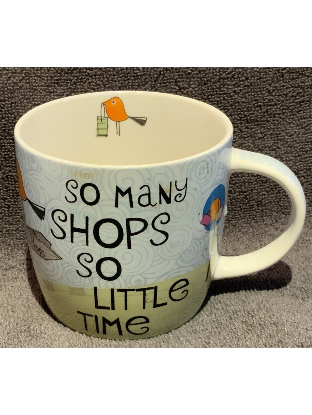 Queens The Good Life ‘So Many Shops So Little Time’ Cute 10oz. Mug